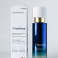 A bottle of LILIXIR Flawless Climate-Adaptive Oil-to-Milk Cleanser next to its white packaging box, set against a clean light gray background.