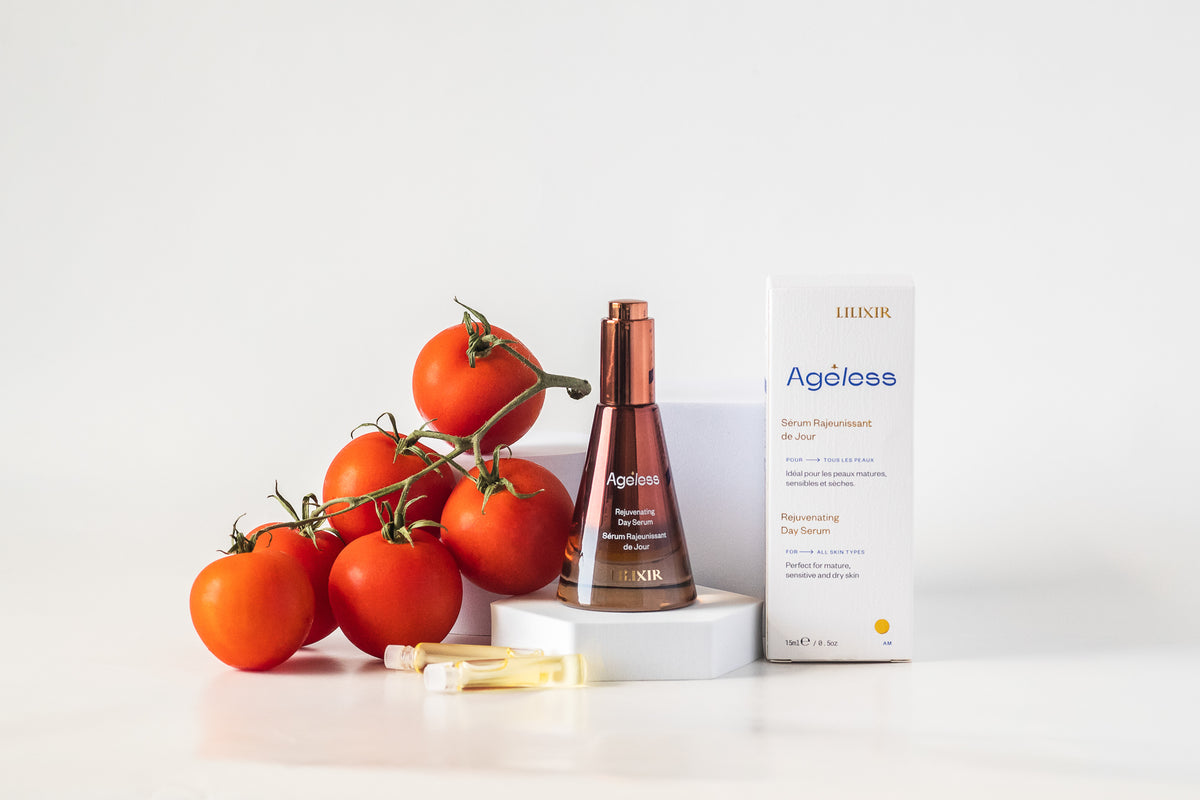 buy trending organic natural vegan anti aging skincare lilixir ageless rejuvenating day serum.