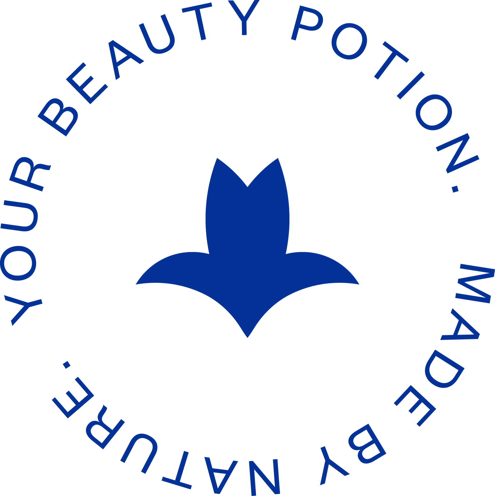 lilixir-Logo-stamp-lily-Flower-Blue