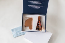Cargar imagen en el visor de la galería,  LILIXIR Ageless Day Serum with Golden Stainless Steel Gua Sha Set
